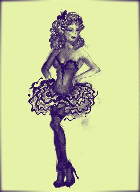 Burlesque Girl Burlesque Art Image