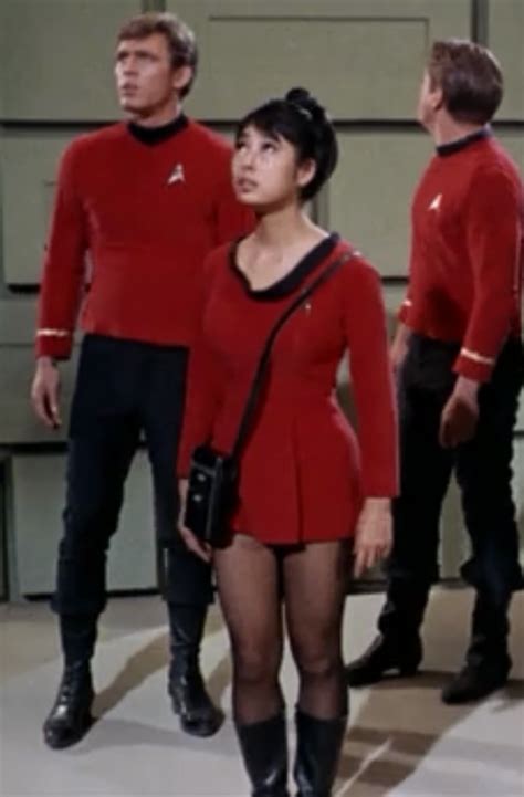 Miko Mayama Yeoman Tamura A Taste Of Armageddon Star Trek Fashion