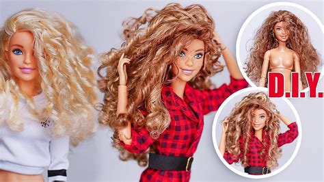 Barbie Diy Cachos Curls Cabelo Da Barbie Fazer Cachos No Cabelo Penteados Feitos Em Casa
