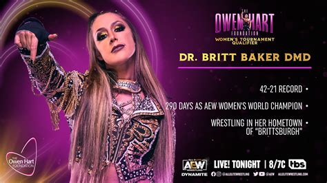 Britt Baker Qualifies For The Owen Hart Cup On Dynamite Diva Dirt