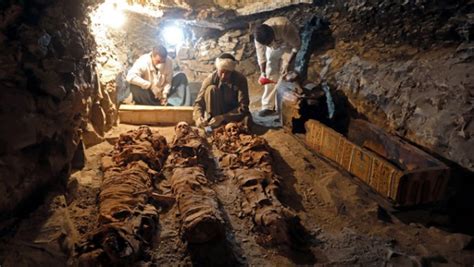 photos egypt archaeologists unearth goldsmith`s tomb near luxor