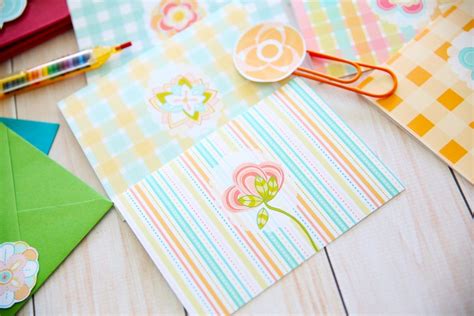 Spring Stationery And Garland Set The Handmade Home