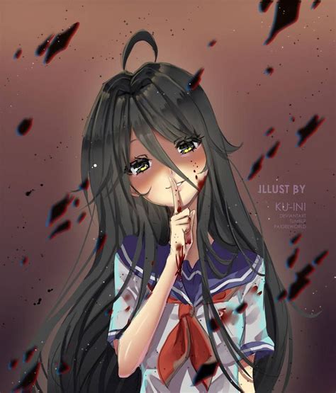 Ryoba Aishi By Ku Ini On Deviantart Yandere Manga Yandere Girl