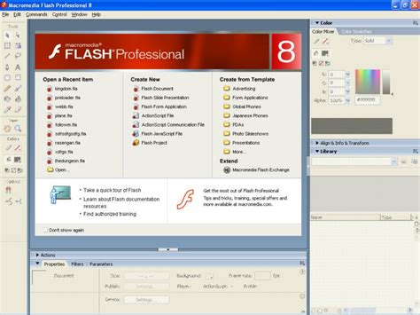 Macromedia Flash Professional 8 Full Version Download