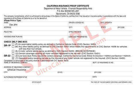 California Sr22 Insurance Low Sr22 Insurance Rates And Quick Filing