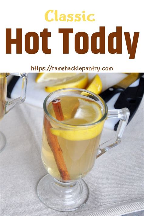The Classic Hot Toddy Recipe Is Such An Easy And Warming Cocktail That