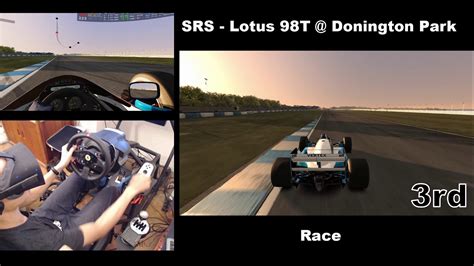Assetto Corsa VR SRS Online Race Lotus 98T Donington Park Race