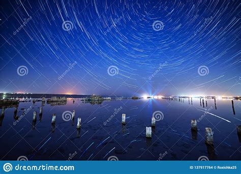 Lake At Night Stock Photo Image Of Fantasy Beautiful 137917764