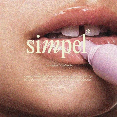 jess brand designer on instagram “ s i m p e l introducing simpel your organic tinted lip