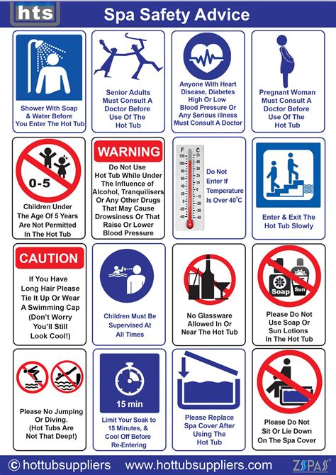 Are you thrilled which you have now got your hot tub, but you may enjoy to realize a puny bit far more regarding where these folks originated from and how to use them? Hot tub safety sign for guests & users of the hot tubs ...