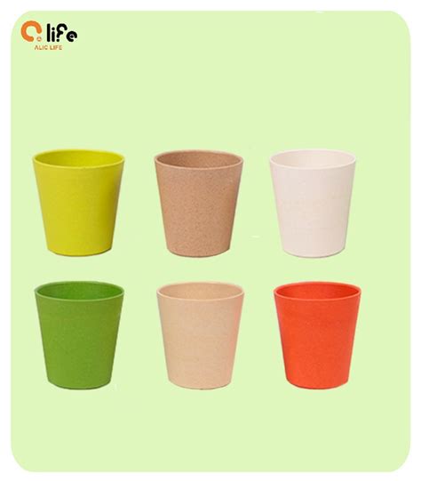 2015 New Eco Friendly Healthy Bamboo Fiber Drinkware Coffee Cup Mugs