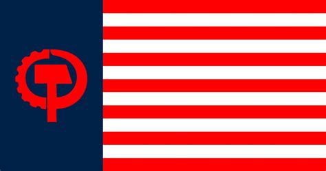Flag For If The Communist Party Of The Usa Ever Won Election Vexillology
