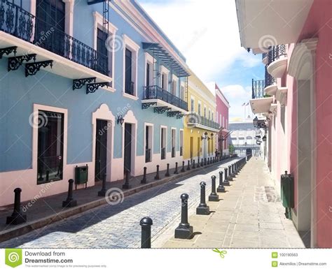 Old Town San Juan Puerto Rico Stock Image Image Of