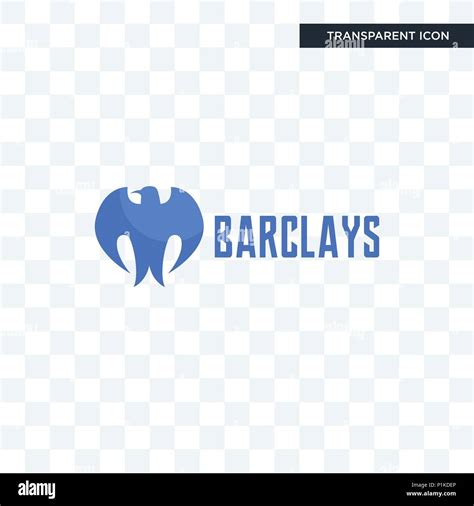 Barclays Bank Vector Icon Isolated On Transparent Background Barclays