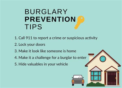 Burglary Prevention Tips Los Angeles Police Department
