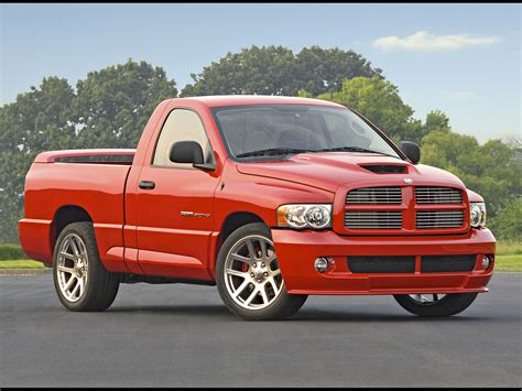 Used 2006 dodge ram 1500 srt10 with rwd, keyless entry, fog lights, spoiler, quad cab, leather seats, heated seats, bucket seats, bench seat, alloy wheels. The Dodge Ram SRT-10: A Future Collector's Car