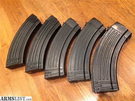 Armslist For Sale 5 New Steel Ak 47 Magazines