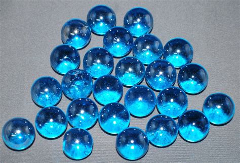 Blue Shine Glass Marbles Modern Crafts Marbles Crafts