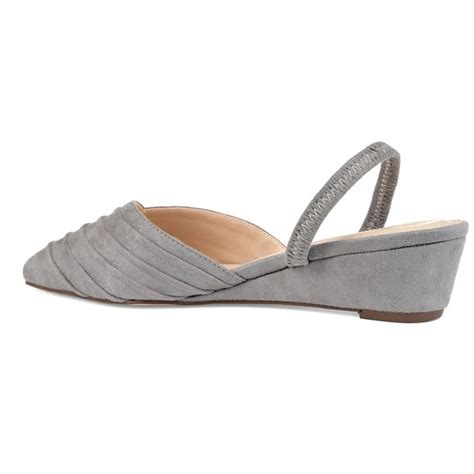 Journee Collection Kato Womens Slingback Wedges Journee Collection
