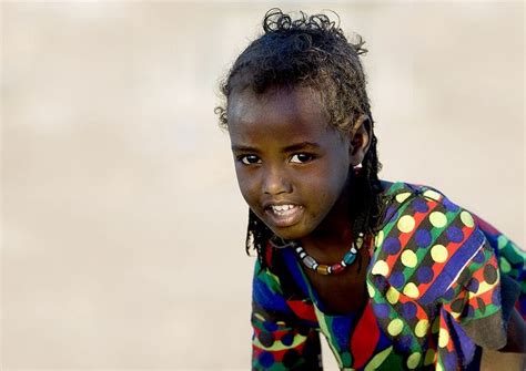 Young Afar Tribe Girl Assaita Afar Regional State Ethiopia By Eric