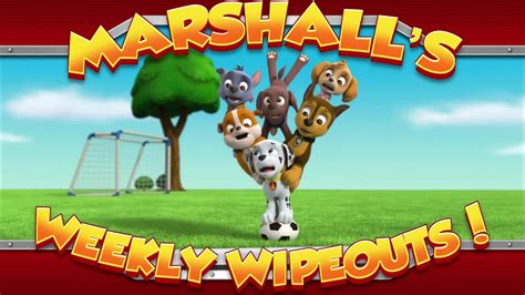 Marshalls Weekly Wipeouts Season 2 Pups Save A Big Bone Youtube