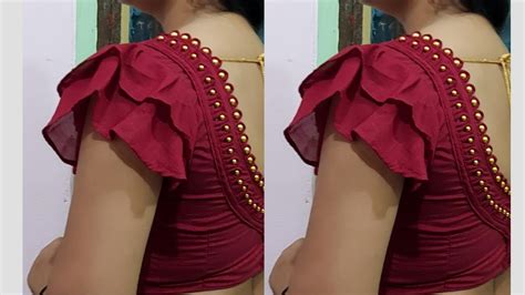 Very Beautiful New Letest Sleeve Blouse Design Cutting And Stitching