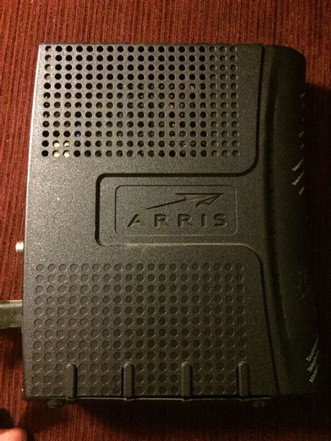 Arris Tm602g Touchstone Cable Telephony Modem Voip Comcast Xfinity Charter 1791369235