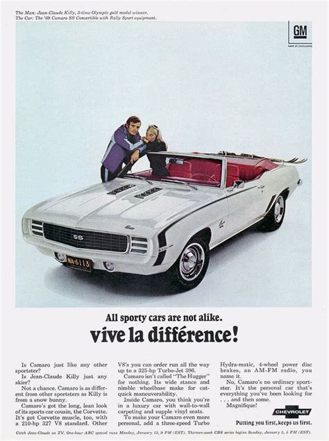 1969 Camaro Ad 01