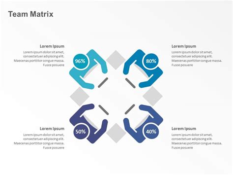 Team Matrix Division Powerpoint Template