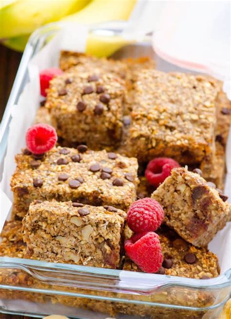 Healthy Apple Oat Bars Well They Are In Season Blueskys Collection