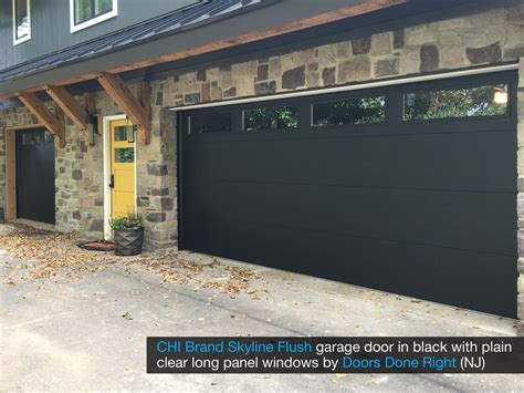 Doors Done Right Garage Doors And Openers CHI Brand Skyline Flush Garage Door