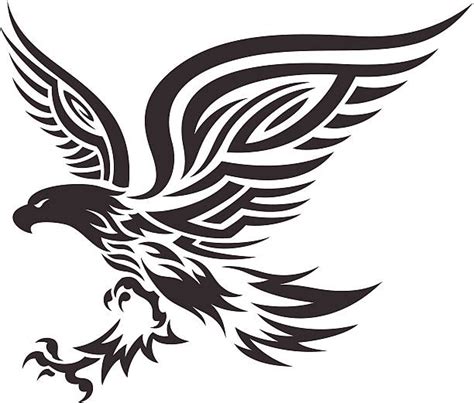 1200 Eagle Tribal Tattoo Stock Photos Pictures And Royalty Free Images