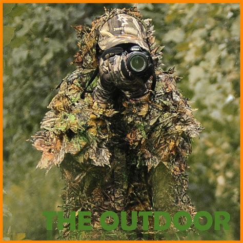 Free Size Professional Bionic Camouflage Leaf Looking D Hunting