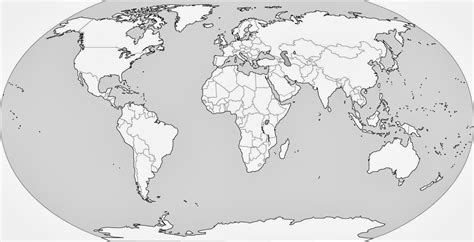 Mapa Mundi Politico En Blanco Imagui