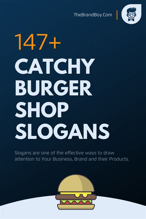 Catchy Burger Shop Slogans Taglines Thebrandbabe Com Business My XXX Hot Girl