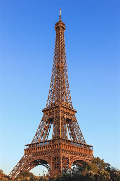 It is an iron lattice tower situated in champ de mars, paris, france. Free Images : architecture, structure, eiffel tower, paris, france, europe, landmark ...