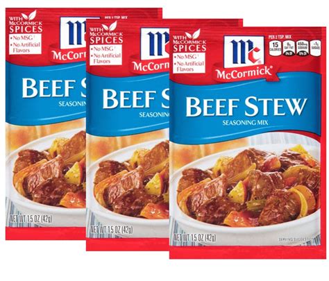 Mccormick Classic Beef Stew Seasoning Mix 15 Oz 4 Pack
