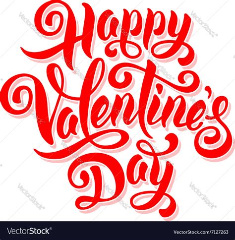 Happy Valentines Day Royalty Free Vector Image