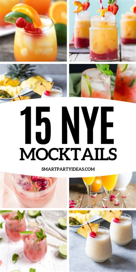 15 Best Easy New Years Eve Mocktails Smart Party Ideas