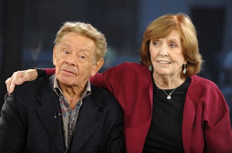 Actress Comedian Anne Meara Wife Of Jerry Stiller And Mom Of Ben