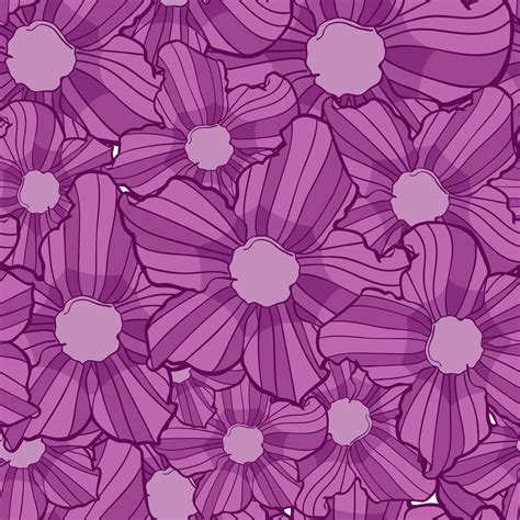 Flower Seamless Pattern Flower Background Texture Floral Seamless