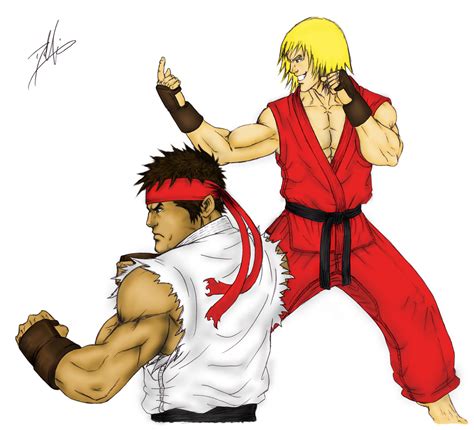 Ryu And Ken By Dhk88 On Deviantart