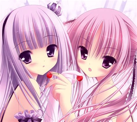 Anime Light Purple And Pink Wallpapers Wallpaper Cave