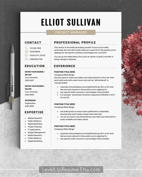 Download as pdf or use digital cv. Minimalist resume template CV Resume professional Curriculum | Etsy