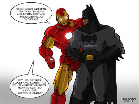 Iron Man And Batman By Misterho On Deviantart