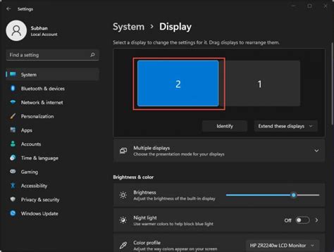 3 Ways To Change Primary Monitor In Windows 1110