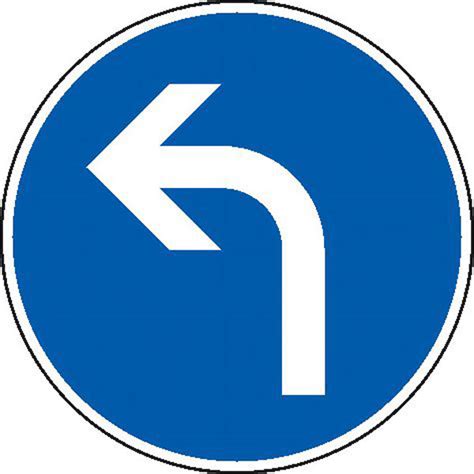 Die nachfolgende aufstellung zeigt alle änderungen dieser vorschrift. Verkehrszeichen - StVO Vorgeschriebene Fahrtrichtung links