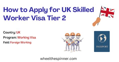 How To Apply For Uk Skilled Worker Visa 2024 Tier 2 Visa