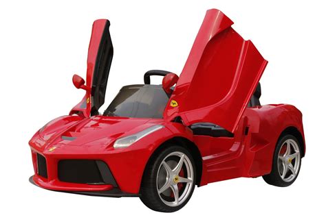 Ferrari Laferrari 12v Red Dirt Bikes For Kids Ride On Toys Toy Car