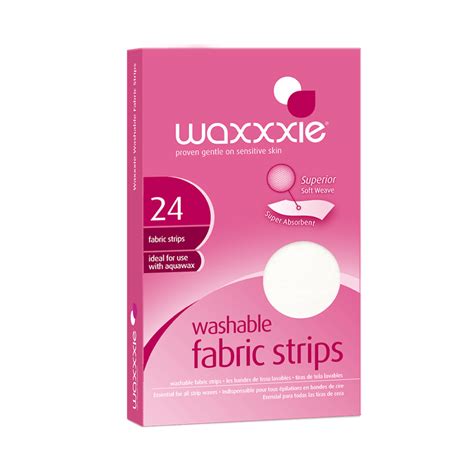 Waxxxie Washable Fabric Wax Strips